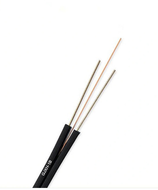 G657A1/G657A2 LZSH كابل FTTH الألياف الضوئية في الغلاف GJXH 1 النواة أحادية الوضع
