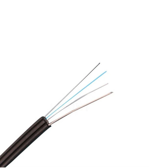 كابل FTTH ذو ألياف ضوئية ذاتية الدعم GJYXCH 1/2 نواة داخلية خارجية