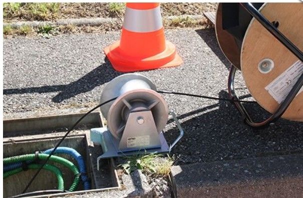 كابلات الألياف الضوئية المدفونة مباشرة لتطبيقات الدفن المباشر -20-70 درجة مئوية