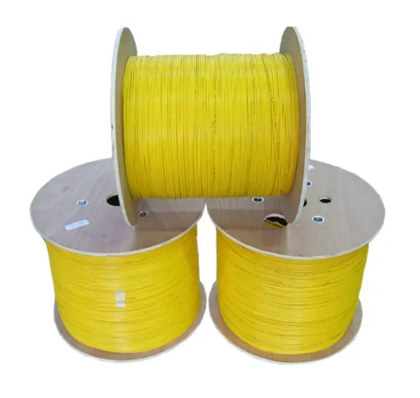 كابلات الألياف الضوئية الداخلية GJFJBV مع عضو قوة الخيوط الأراميدية ومادة الغطاء الداخلي PVC / LSZH