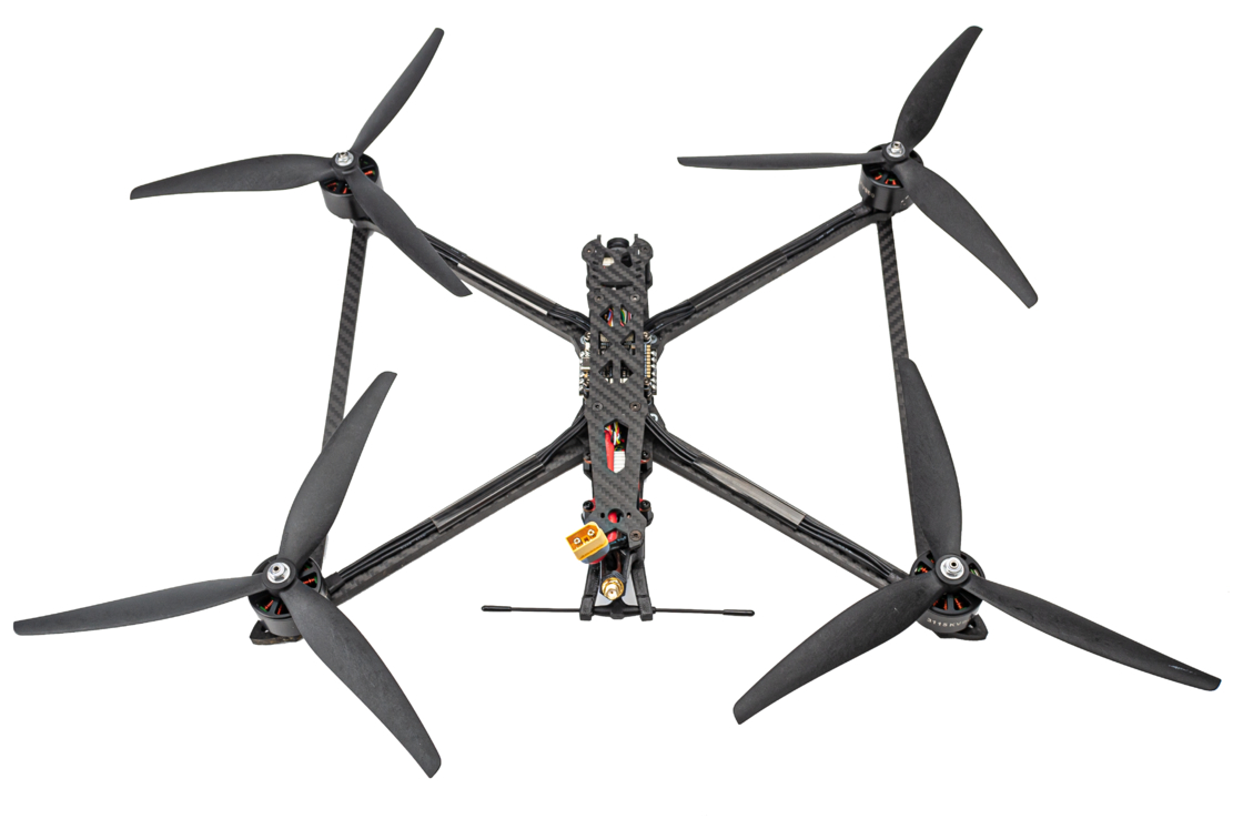880 غرام FPV 10 بوصة SE10 True X Frame طائرة بدون طيار لمراقبة المرور والتحكم