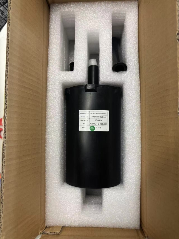 مادة غلاف الطلاء السرية لطائرة بدون طيار FPV رباعية المراوح بطول 25 كيلومتر/لفة، نوع موصل الأسلاك من الداخل إلى الخارج FC لقوة شد عالية