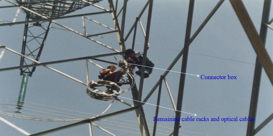 كابل الألياف الضوئية OPGW 4-48 نواة أحادي الوضع متعدد الأوضاع لأنظمة الطاقة