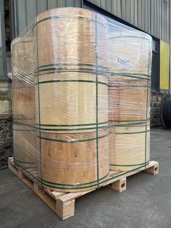 48 كور كابل ألياف ضوئية خارجي مقاوم للهب GYTZA