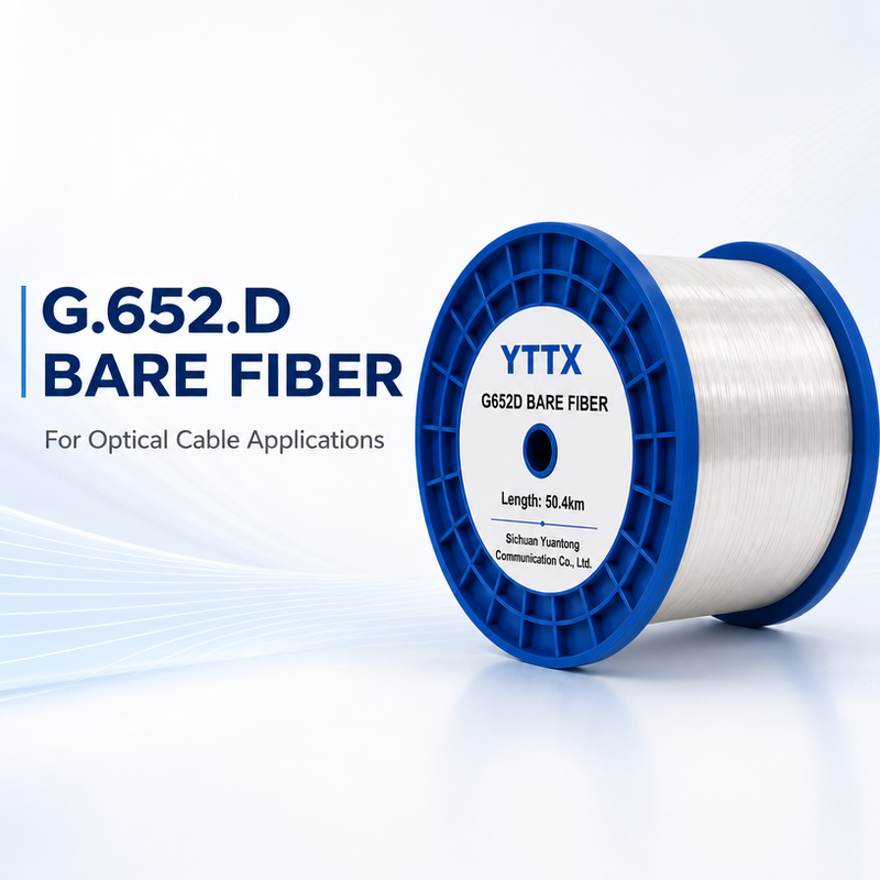 G.652D G652D 48.8km 50.4KM 60.4km لكل رزمة العلامة التجارية الشهيرة FIBERHOME ZTT YOFC HENGTONG الخ