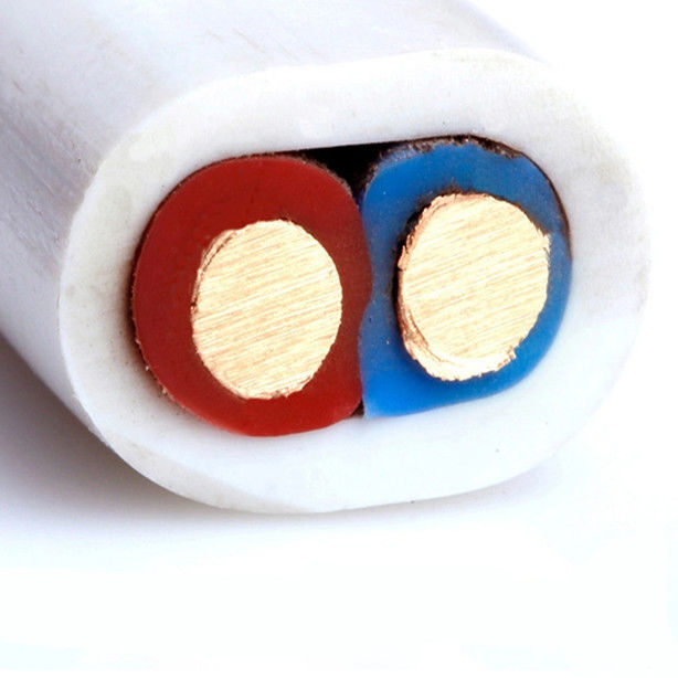 Bvvb 10mm محمي أو غير محمي غطاء Pvc متوازي كابل الطاقة النحاسية النحاسية الكهربائية سلك النحاس