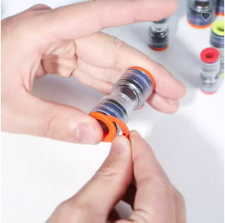 موصل الأنابيب الصغيرة للكابلات المنفوخة بالهواء HDPE لأنابيب الاتصالات السلكية واللاسلكية تحت الأرض